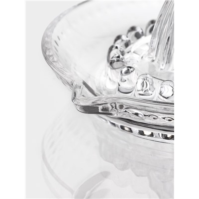 Ручная соковыжималка Доляна Juice, 12.5×7.5 см, стекло, прозрачная