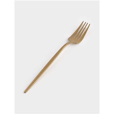 Набор вилок столовых Magistro «Блинк», длина 21.5 см, 6 шт., нержавеющая сталь, золотистый