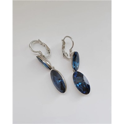 Серьги с кристаллами Swarovski