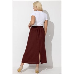 Юбка женская  166/01/Бордово-коричневый