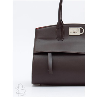 Сумка женская кожаная 1049M coffee Polina&Eiterou