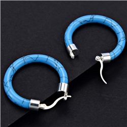 Акц -12% Серьги с замком кольцо арт. 13 1511 (id 267081)