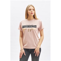 Футболка женская Имидж (Пудра)