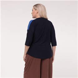 Туника, трикотаж, голубой