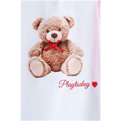 Джемпер трикотажный для девочек (футболка) PLAYTODAY, 1240334