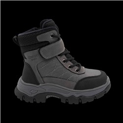 Ботинки мембранные на меху А2448-4 серые