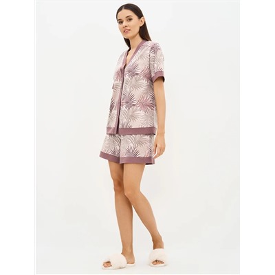 Omsa Пижама OmD 0240D SELVATICA Пижама принт. женская (Рубашка кор.рукав+Шорты), CO