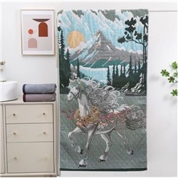 Полотенце стеганое "Легенда" 35*75 см. хлопок 100%