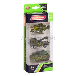 Набор машин "Военная техника" в коробке
