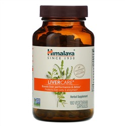 Himalaya, Liver Care, 180 вегетарианских капсул