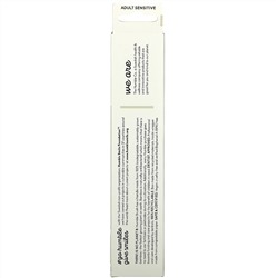 The Humble Co., Humble Bamboo Toothbrush, Adult Sensitive, White, 1 Toothbrush