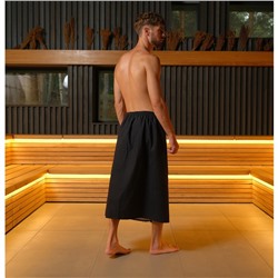 Полотенце для бани «Большой босс» мужской килт 80×150 см, 100 % хл, вафельное полотно