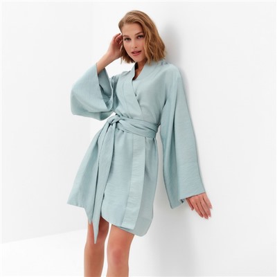 Платье мини женское MINAKU: Enjoy, зелёное, размер 50-52