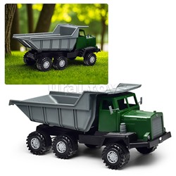 Автопарк "Самосвал большой" зелёный