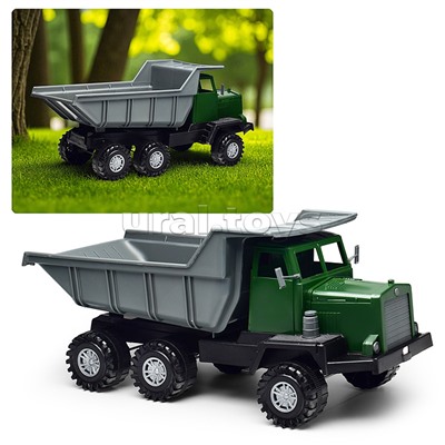 Автопарк "Самосвал большой" зелёный