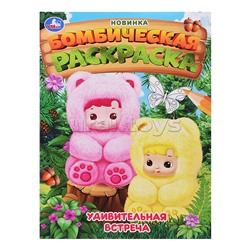 Удивительная встреча. Бомбическая раскраска