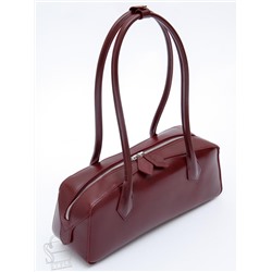 Сумка женская кожаная 6003LP burgundy Polina&Eiterou
