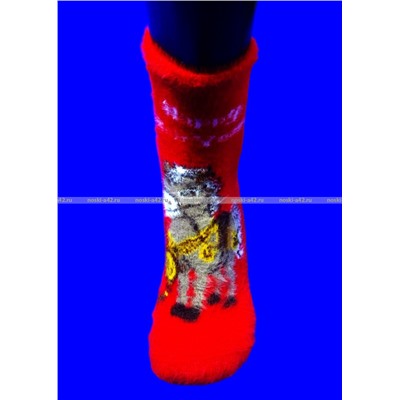 MORRAH носки подарочные НОРКА КАШЕМИР Символ 2026 года арт. 2659