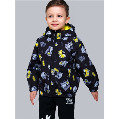 Куртка текстильная с полиуретановым покрытием для мальчиков (ветровка)
