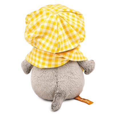 Мягкая игрушка «Кот Басик BABY в берете и шарфе в клетку», 20 см