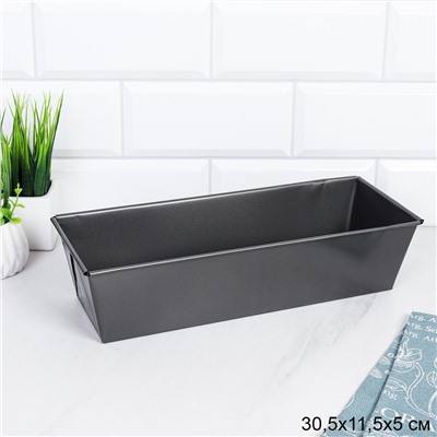 Форма для выпечки Кекса и хлеба 11,5х30,5 см/ ШТУЧНО / HT116 /уп 24/