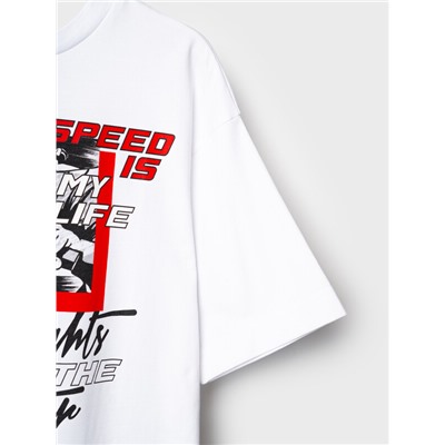 Комплект трикотажный для мальчиков: фуфайка (футболка), шорты