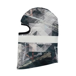 Маска-балаклава Gray Shapes, размер универсальный, серая