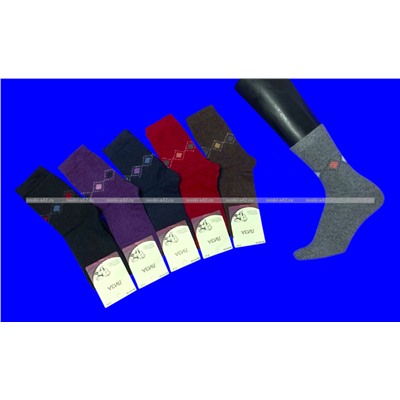 Термоноски женские собачья шерсть Ромбы арт. 3700