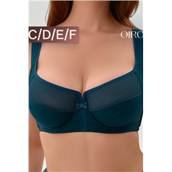 Бюстгальтер 2816 мягкая чаша с сеточкой (Изумрудный)