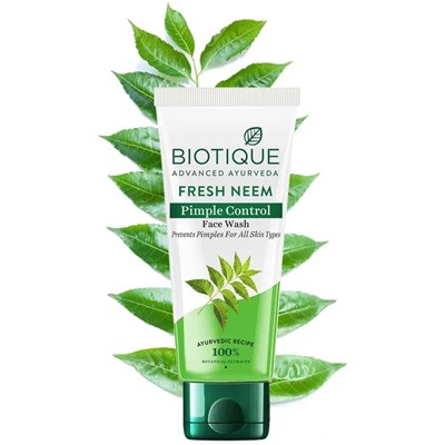 Biotique Neem Face Wash / Биотик Ним Гель Для Умывания 100 мл