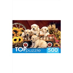 ПАЗЛЫ 500 элементов. КБТП500-6799 Щенки лабрадора