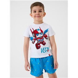 Шорты текстильные плавательные для мальчиков, средней длины