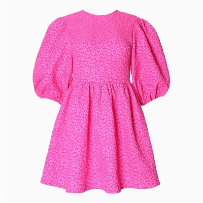 Платье с вырезом на спине мини женское MIST, размер XL, розовое