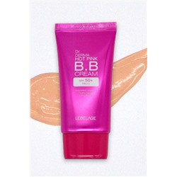 Lebelage BB-крем увлажняющий с экстрактом розы / Dr. Derma Hot Pink BB Cream Spf 50+ Pa+++, 30 мл KRISTALLER, 1110047