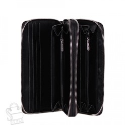 Клатч мужской кожаный 20939 black Pratero