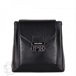 Сумка женская кожаная 3271Q black Polina&Eiterou