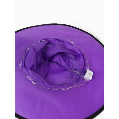 Карнавальный костюм детский «Ведьма с метлой»: юбка, шляпа, метла, р. 104-116