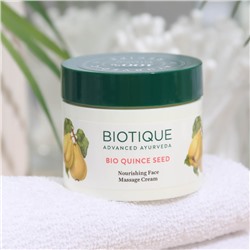 Biotique Quince Seed Anti Ageing Face Massage Cream / Биотик Семенами Айвы Антивозрастной Массажный Крем 50 г