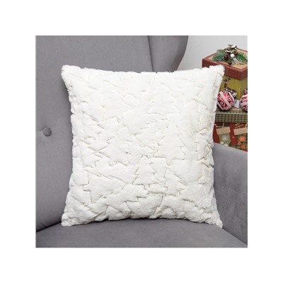 Наволочка декоративная новогодняя «Этель. Ёлочка», 43×43 см, золото