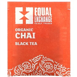 Equal Exchange, Organic Chai Black Tea, 20 Tea Bags, 1.41 oz (40 g)