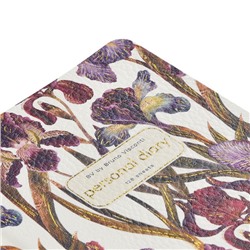 Ежедневник недатированный А6+ ЛАЙТ "Ирисы" 3-742/10 Bruno Visconti