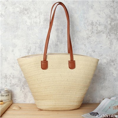 Сумка плетеная 45x29x23x14 / DW-01 /уп 100/