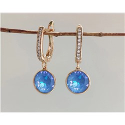 Серьги с кристаллами Swarovski