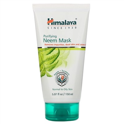 Himalaya, очищающая косметическая маска с нимом, 150 мл (5,07 жидк. унции)