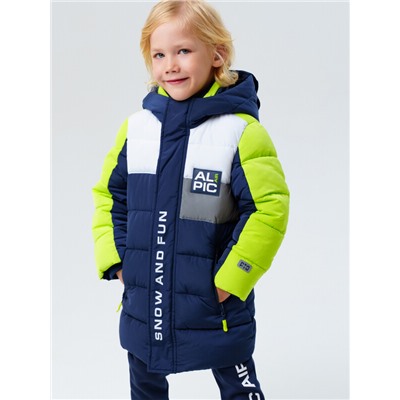 Пальто текстильное с полиуретановым покрытием для мальчиков