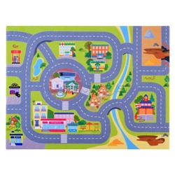 Набор из фетра на липучках "Город.Транспорт" (европодвес)