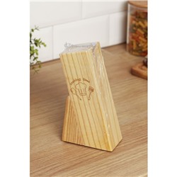 Подставка для ножей Cooking time, 11×6×20 см