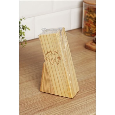 Подставка для ножей Cooking time, 11×6×20 см