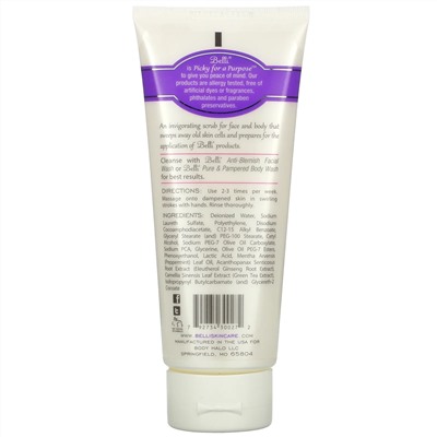 Belli Skincare, Fresh Start Pre-Treatment Scrub,  6.5 fl oz (191 ml)