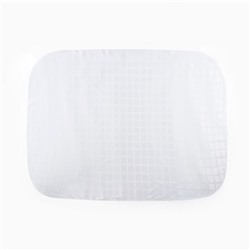 Скатерть «Этель» Geometry, 150×110 ±3 см, белая, пл. 192 г/м², хлопок с ВГМО